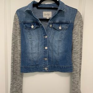 Jessica Simpson size small Jean and Jersey jacket